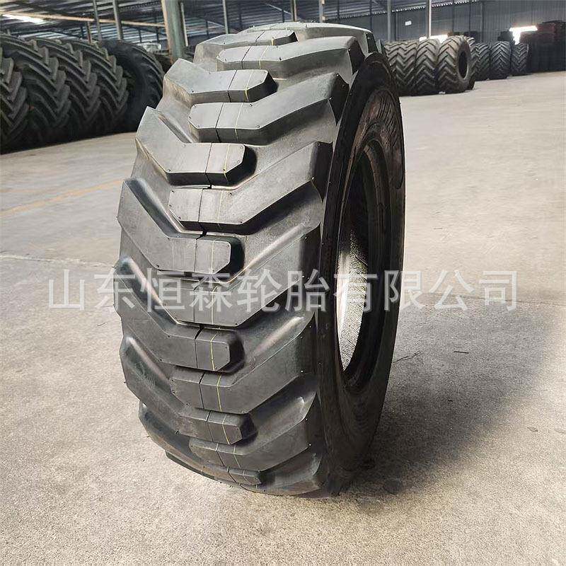 亨瑞达英文12×16.5滑移式装载机轮胎 12-16.5铲车工程胎加强人字