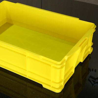 加厚塑料周转箱DJT680业塑胶收箱工纳储物筐物流流箱塑料箱物优选