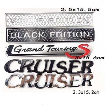 适用兰德酷路泽FJCRUISER 车身贴配陆巡GT版GXR纪标贴ABS电镀