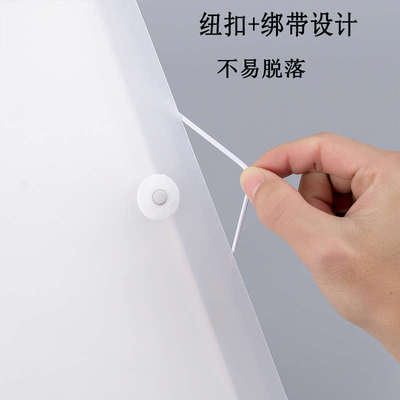 A4打孔夹4孔3孔活页夹a4纸活页收纳册文件夹多层插页袋档案资料册