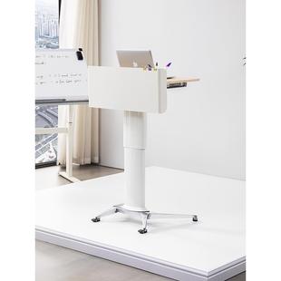 可移动升降演讲台学校教室会议室培训接待台迎宾台讲台桌讲台直销