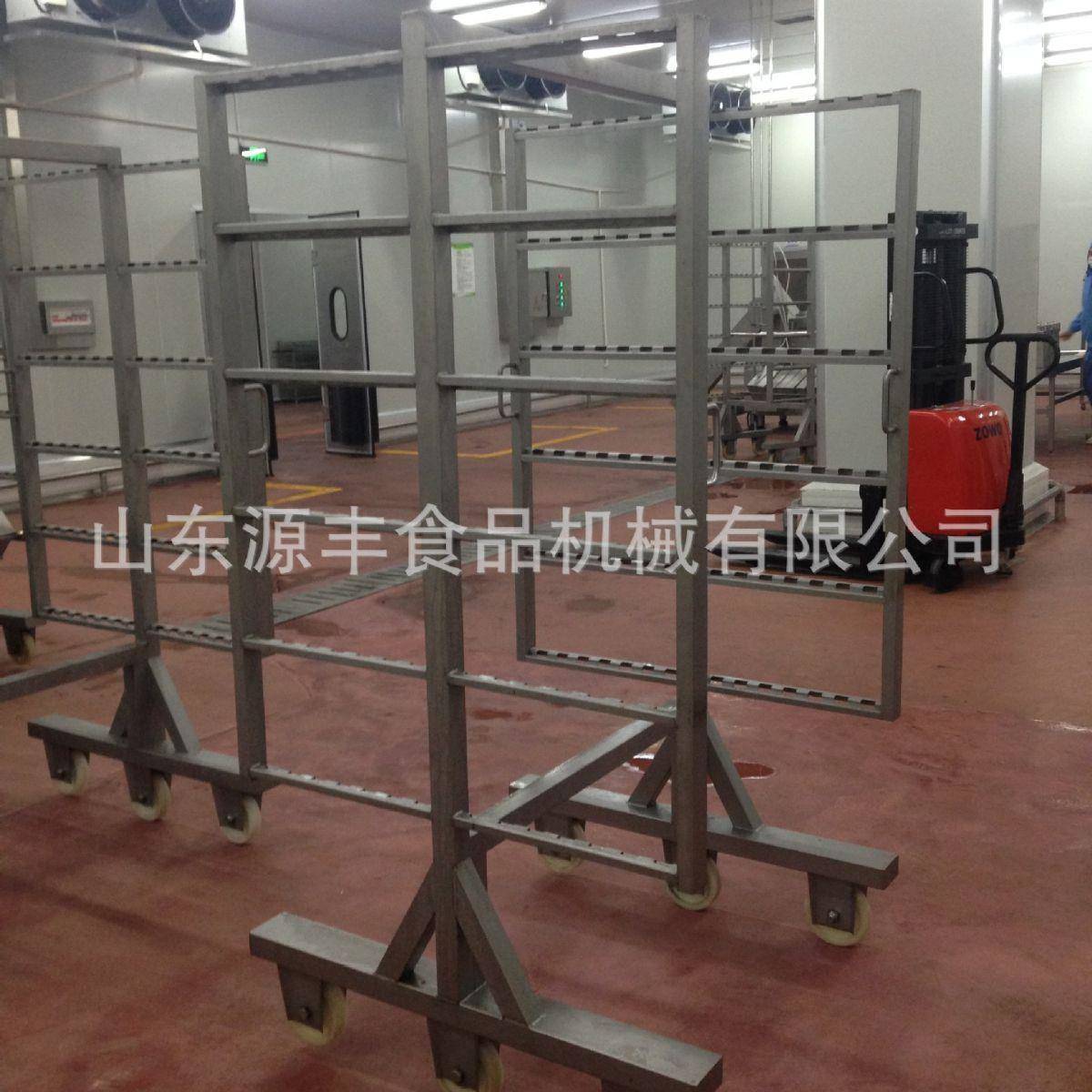 不锈钢挂肠车 熟食厂用不锈钢烟熏车食品厂 不锈钢速冻架子车
