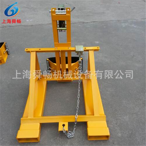烈卖油桶搬运夹具 1桶1油桶叉车夹 油桶堆高车夹具抓桶器