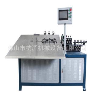 全自动2-4mm细线钢丝高速弯线成型机 五金灯饰工艺制品2D折弯机