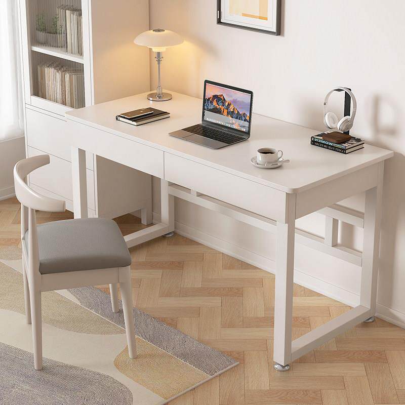 实木学习桌带抽屉办公桌卧室家用电脑桌40/50/60宽小户型长条书桌