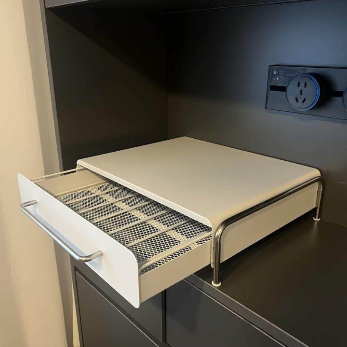 咖啡机底座便携咖啡胶囊桌面抽屉收纳架办公室家用厨房茶包置物架