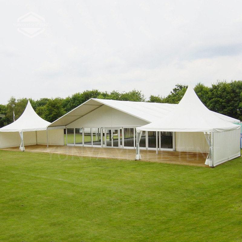 厂家出售尖顶篷3x3m-10x10m锥顶篷房四周篷布全围窗帘式围布