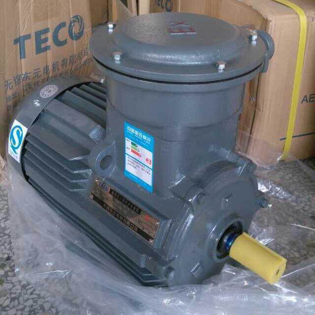 东元防爆马达电机YB380M2-4 1HP 0.75KW 立式