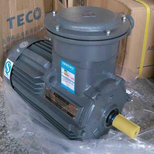 立式 东元 0.75KW 1HP 防爆马达电机YB380M2