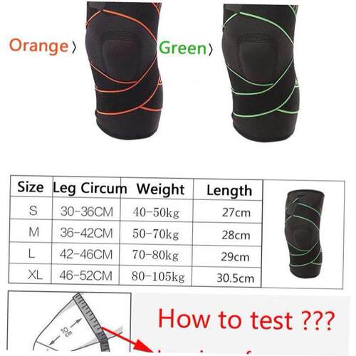 Bandage Knee Support Braces Elastic Pad Protector 加压护护膝
