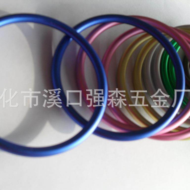 专业制作婴儿背带铝环 工业铝环 定 制不同规格婴儿背巾圆环铝环