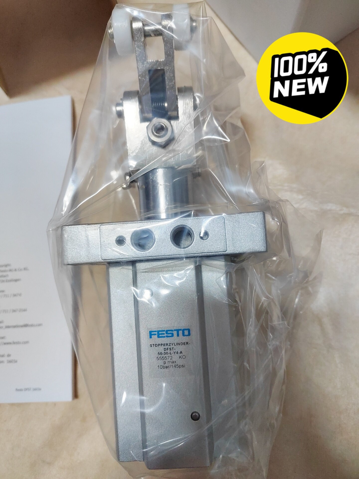 正品555572阻挡气缸 DFST-50-30-L-Y4-A