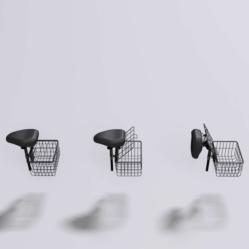 车筐 Bremer电动滑板车专用车筐  有盖车筐