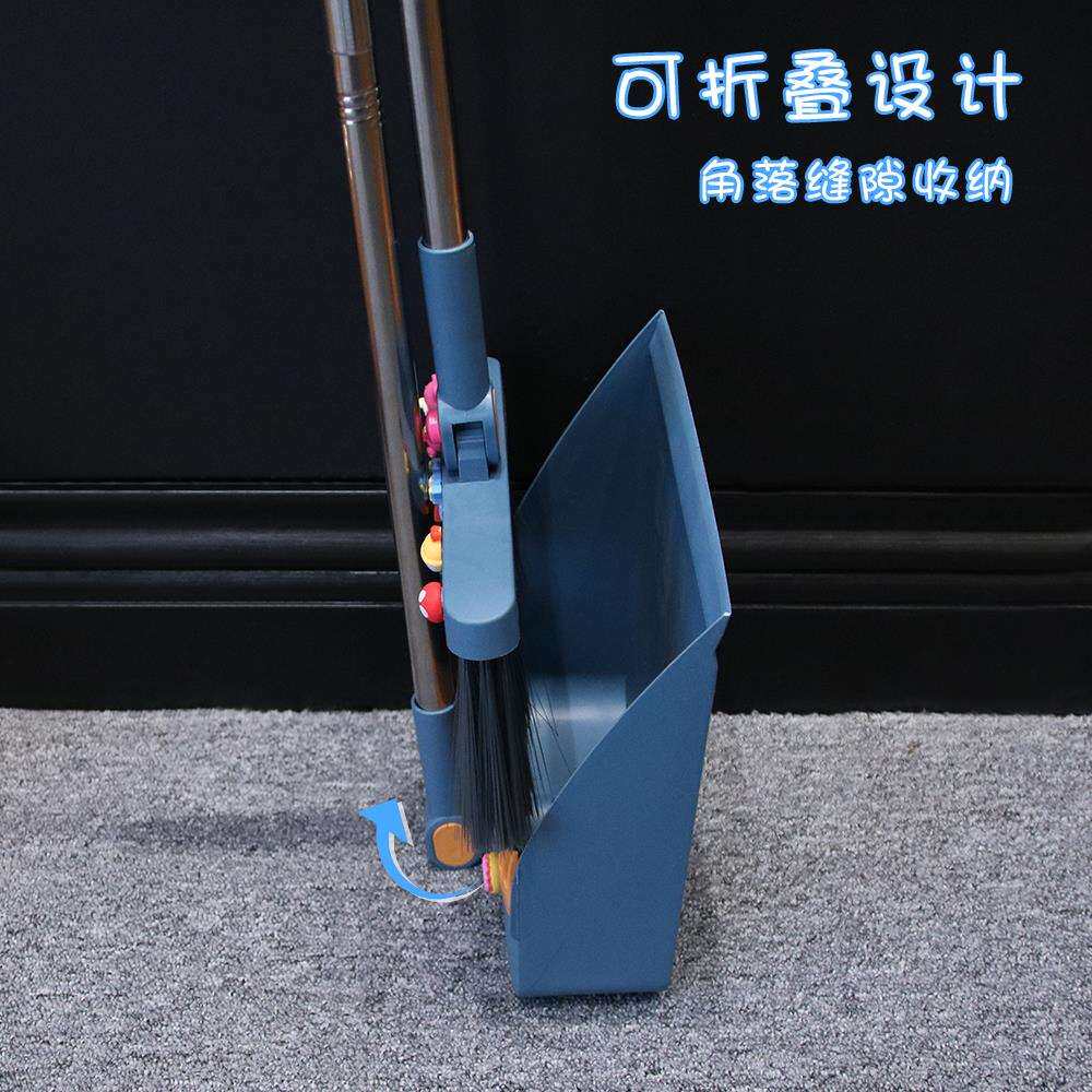 扫把软套装家用箕地扫帚簸组合刮水器不粘头4发毛扫笤帚垃王金