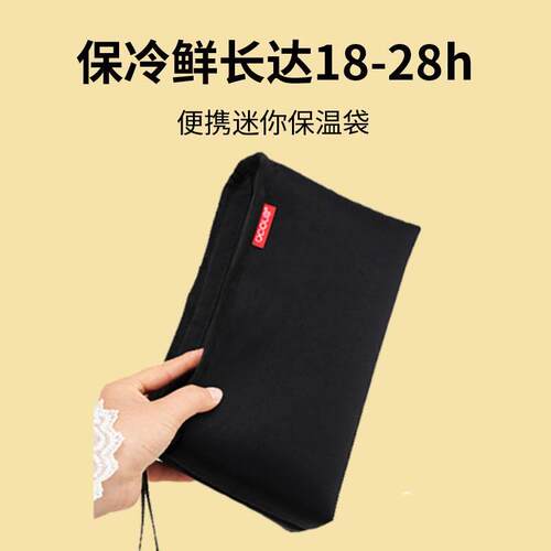早餐保温袋迷你mini小号隔热袋加厚保冷藏包母乳储奶背奶冰包保温