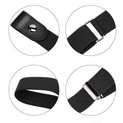 Easy Belt Without Buckle free men Belts Women 懒人隐形腰带