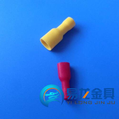 母全绝缘接头接FDD21-10冷压2.8插簧压着线接F头线耳压头连接器88