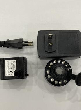 假山流水景观雾化器加湿雾化器鱼缸潜水泵循环水系统水泵水景配件