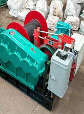 建筑工塔吊UKO配件卷扬机工地仓库地5吨控遥卷机J扬KJM快慢速卷扬