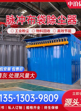 冲布脉袋除尘HIR器环保中央锅炉工木粉尘车间收集器仓顶业集尘设
