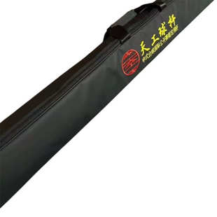 天工杆包保护套通杆双槽三槽可背手提双盒杆刺绣肩防水台球杆包