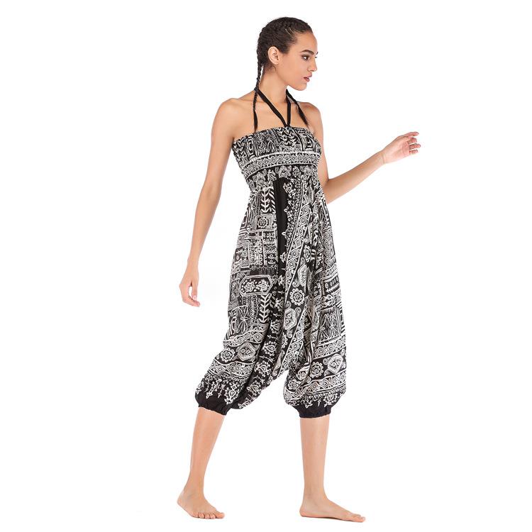 ethnic wide Casual yoga pants clothes pants yoga bohemian