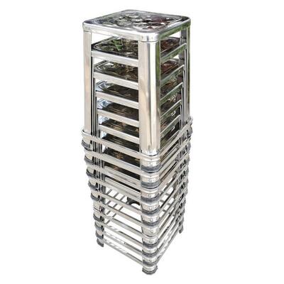 源家加厚XWT凳全头不锈钢凳子方工作凳简约现代家用餐厅厂大排档