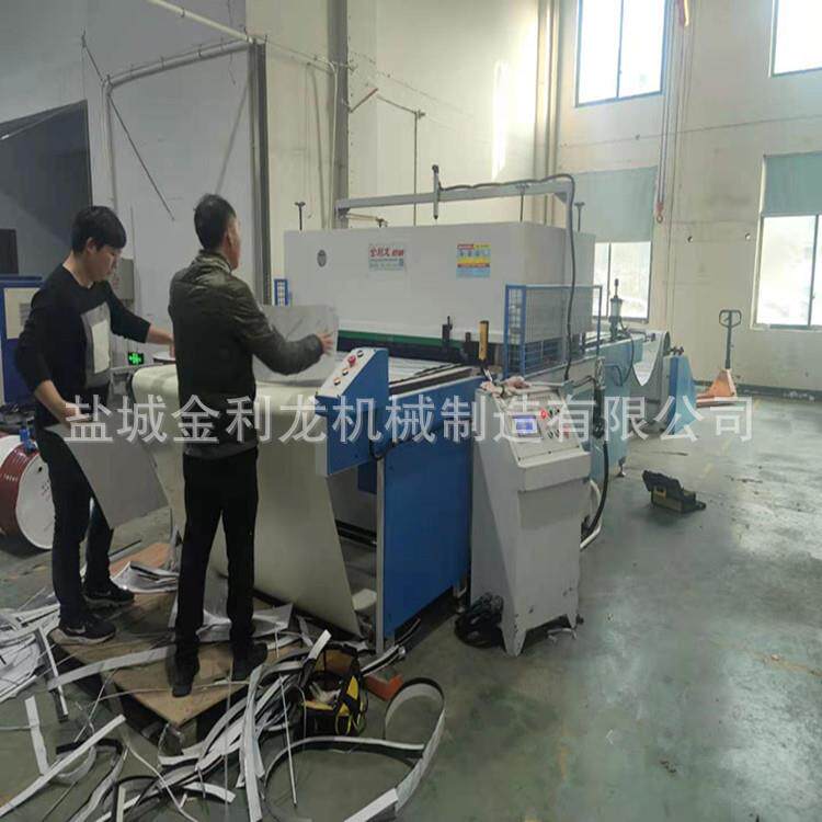 玻纤布自动料裁机柱JLL裁剪机玻送纤断棉四冲切机下料机扪床