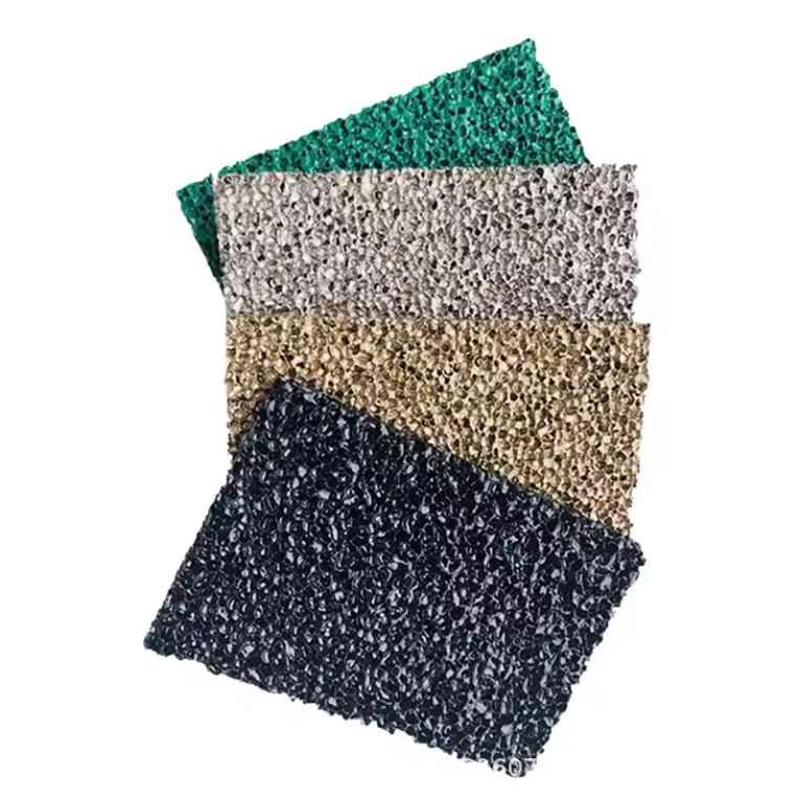 装饰泡沫铝板A级透光泡沫铝板KTV酒吧公共场所装饰铝板隔音夹层板