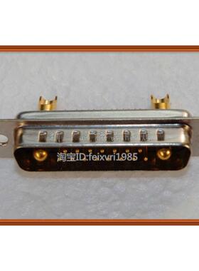 大电流连接器 DB 17W2 针 17V2 公头 焊线式 矩形 重载接插件 30A