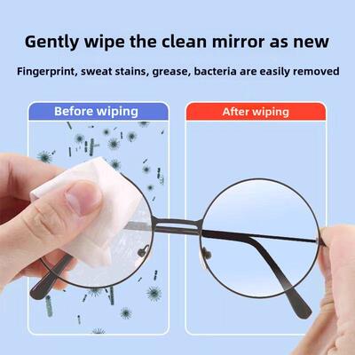 Glasses Cleaner Tissue-Cloth Lens Computer-Screen Wet-Wipes