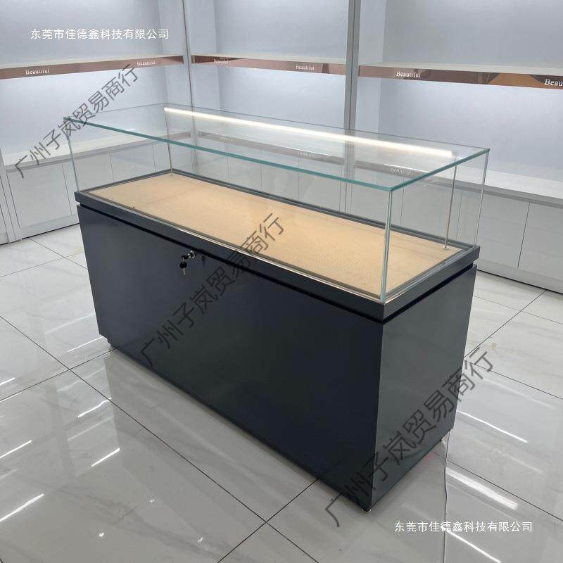 博物馆展览柜文物展示柜珠宝首饰玉器玻璃柜古董液压商场实木展柜