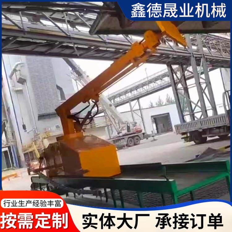 地坑推拉式卸车机 液压升降刮板卸粮机 多功能汽车散粮卸料推粮机