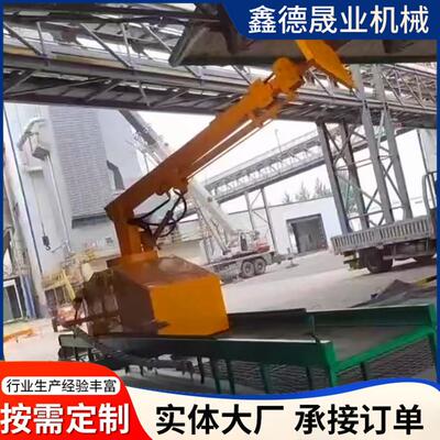 地坑推拉式卸车机液压升降刮板卸粮机多功能汽车散粮卸料推粮机