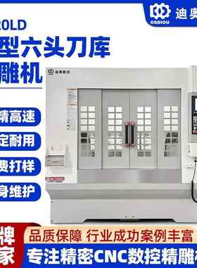 1320LD六头刀库精雕机 五金金属小件铝壳3C手机笔电配件批量加工
