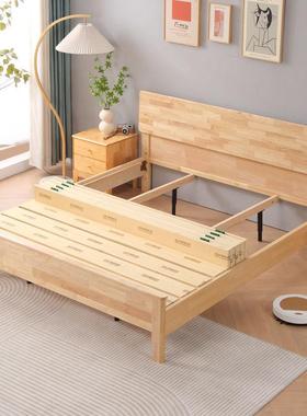 床板静音架实木铺板叠整块垫实片榻榻米防潮排骨架633木床折床板