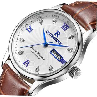 Date Female Watches Leather Watch Male Wrist Men Quartz