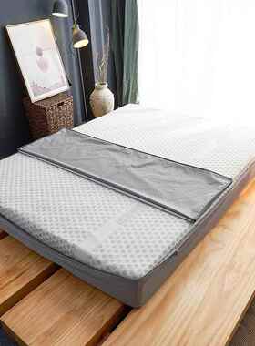 色纯可拆卸六防面全包水床笠保护套拉66036链式席思防水床垫床梦