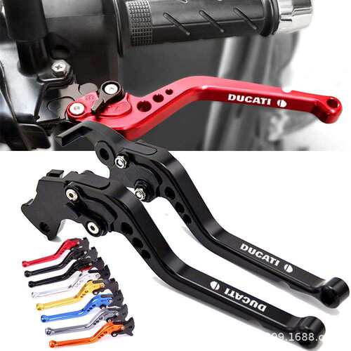 Ducati749/S/R848EVODiavel摩托改装刹车离合牛角拉杆离合手