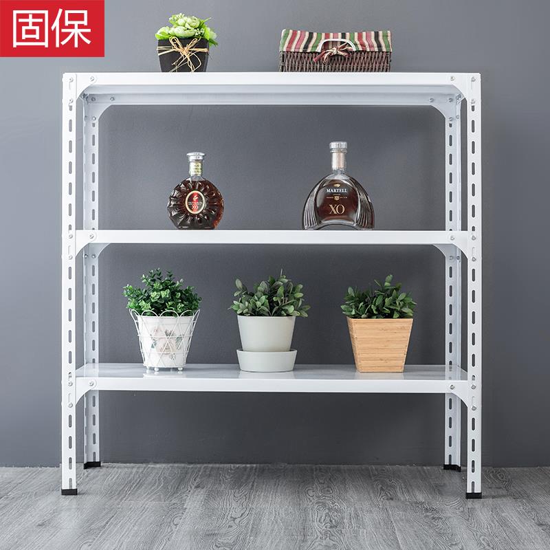 三层角钢货架置物架超市展示架多层铁架子家用简约组合仓库储物架