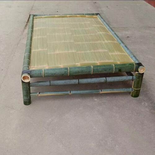 竹床全竹纯手工楠竹制作两用简易一体单人家用双人午休传统竹凉床