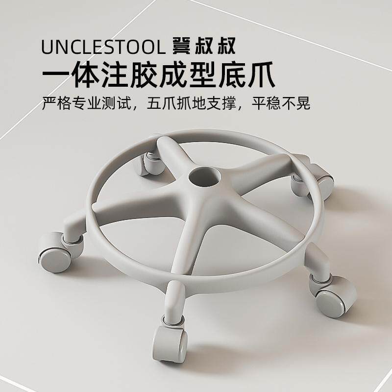 客厅超靠静音924万向轮矮凳家用小沙发凳子滑加背厚成人可移动