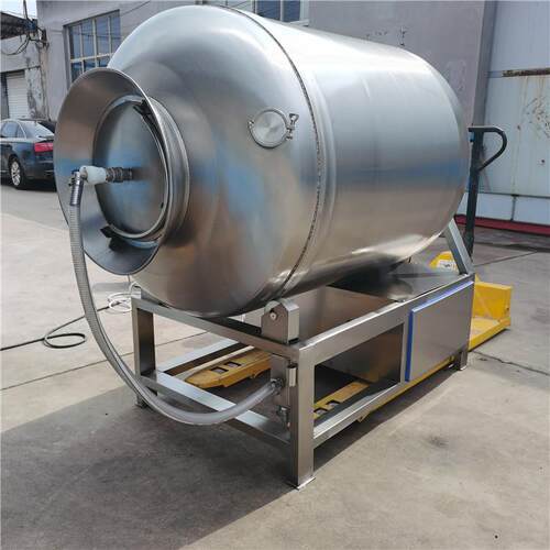 脱骨鸡爪腌制设备鸡翅腌渍真空滚揉机600L真空滚揉机操作与使用