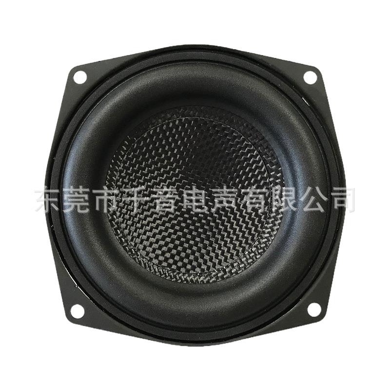 iLouder4寸方25芯玻纤橡胶边80磁长冲程 4寸低音喇叭扬声器
