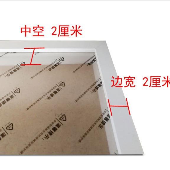 树脂相框手足印泥立体相框中空2厘米标本框8寸12寸塑料干花相框