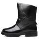 棉鞋 厚户外雪地靴男冬加保暖中绒防水防滑男士 高帮筒真皮 加季 新款
