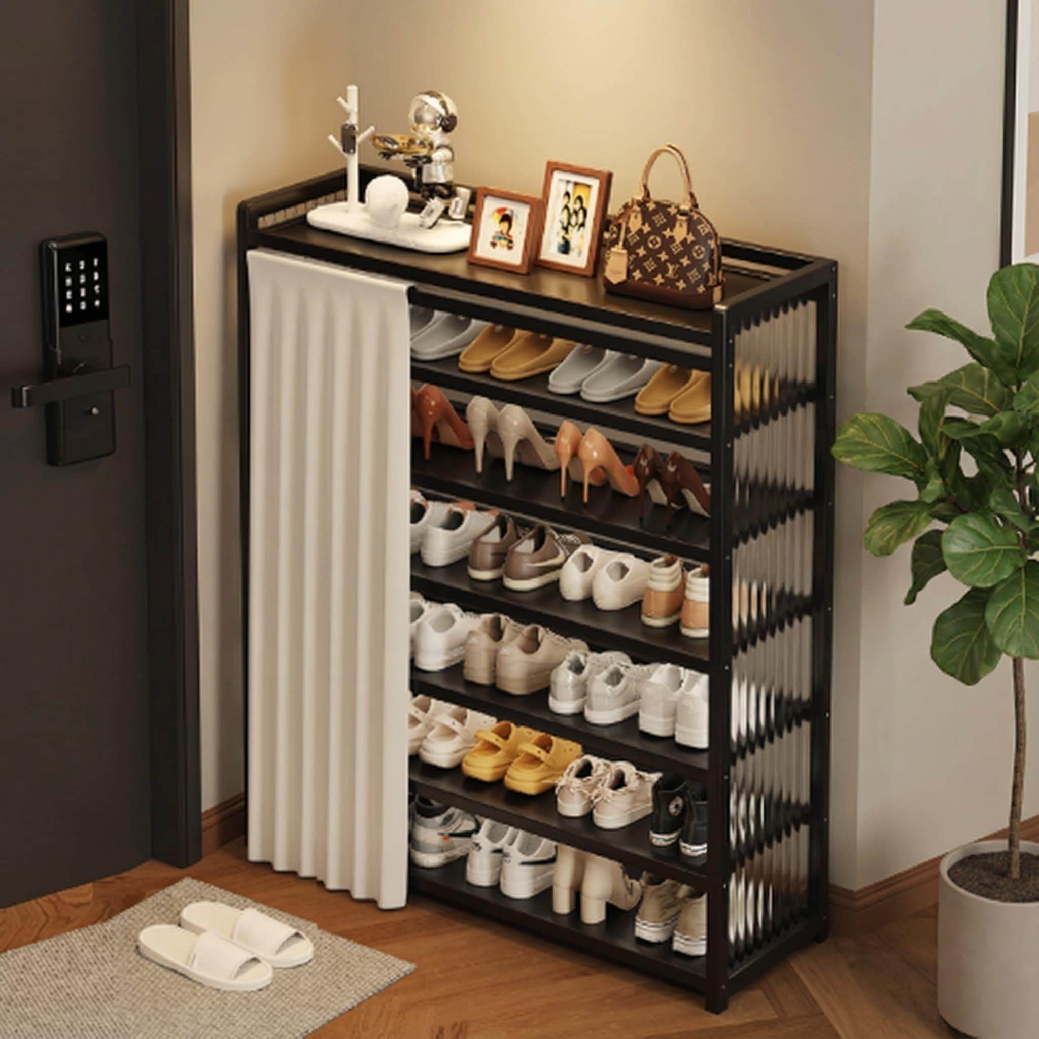 鞋架子门口多层防尘家用租房好物置物架宿舍占地小入户门简易鞋柜,收纳整理,鞋子收纳架,淘宝优惠券,粉丝福利购,淘宝优惠卷