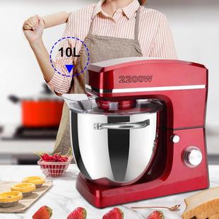 商用厨师打蛋器家用和面机电热全自动和面机10L大容量多功能揉面