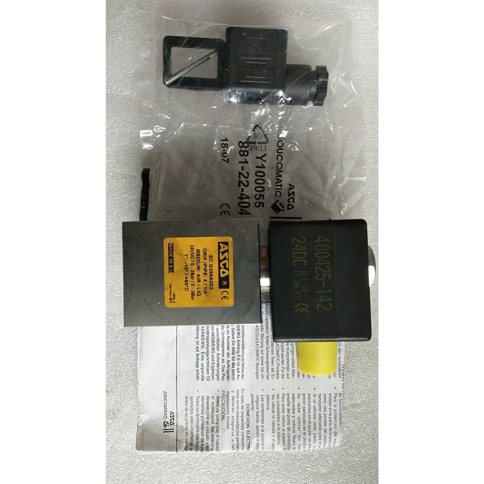 全新无包装正品 ASCO  SC G396A003 实物拍摄 现货*