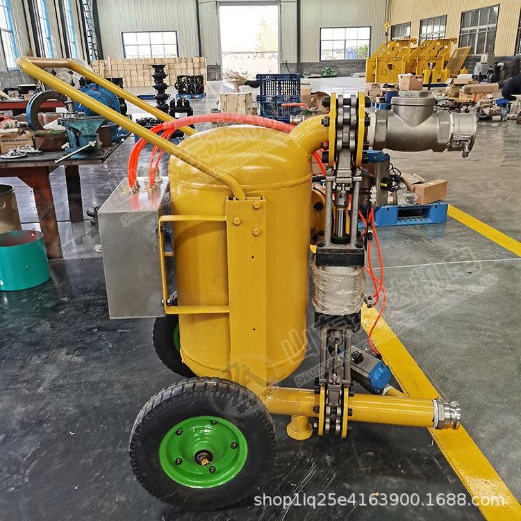 气动清淤泵QYF20-20 排污80口径 双向气动刀闸阀